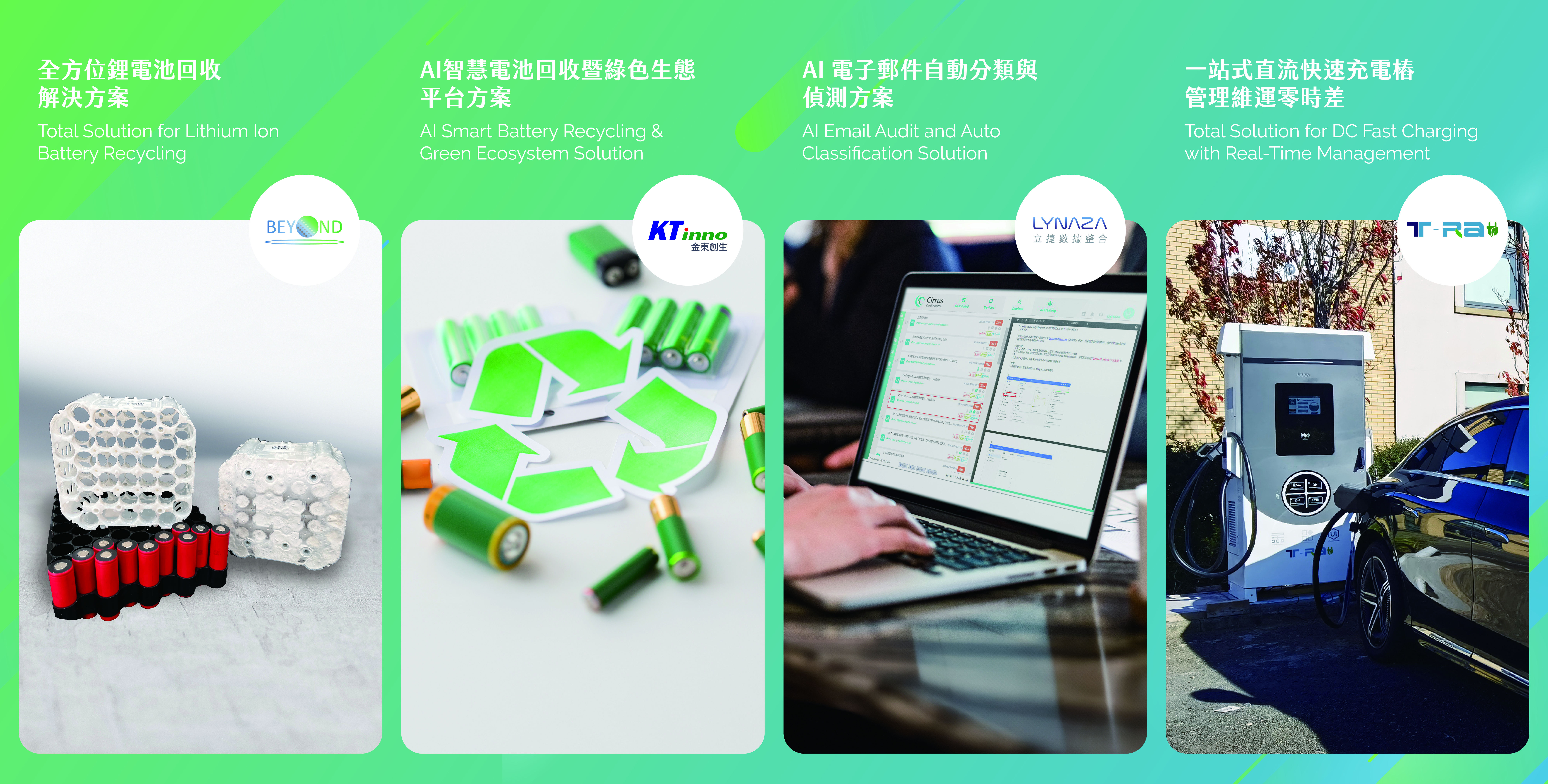 數位與淨零轉型成果及參展單位